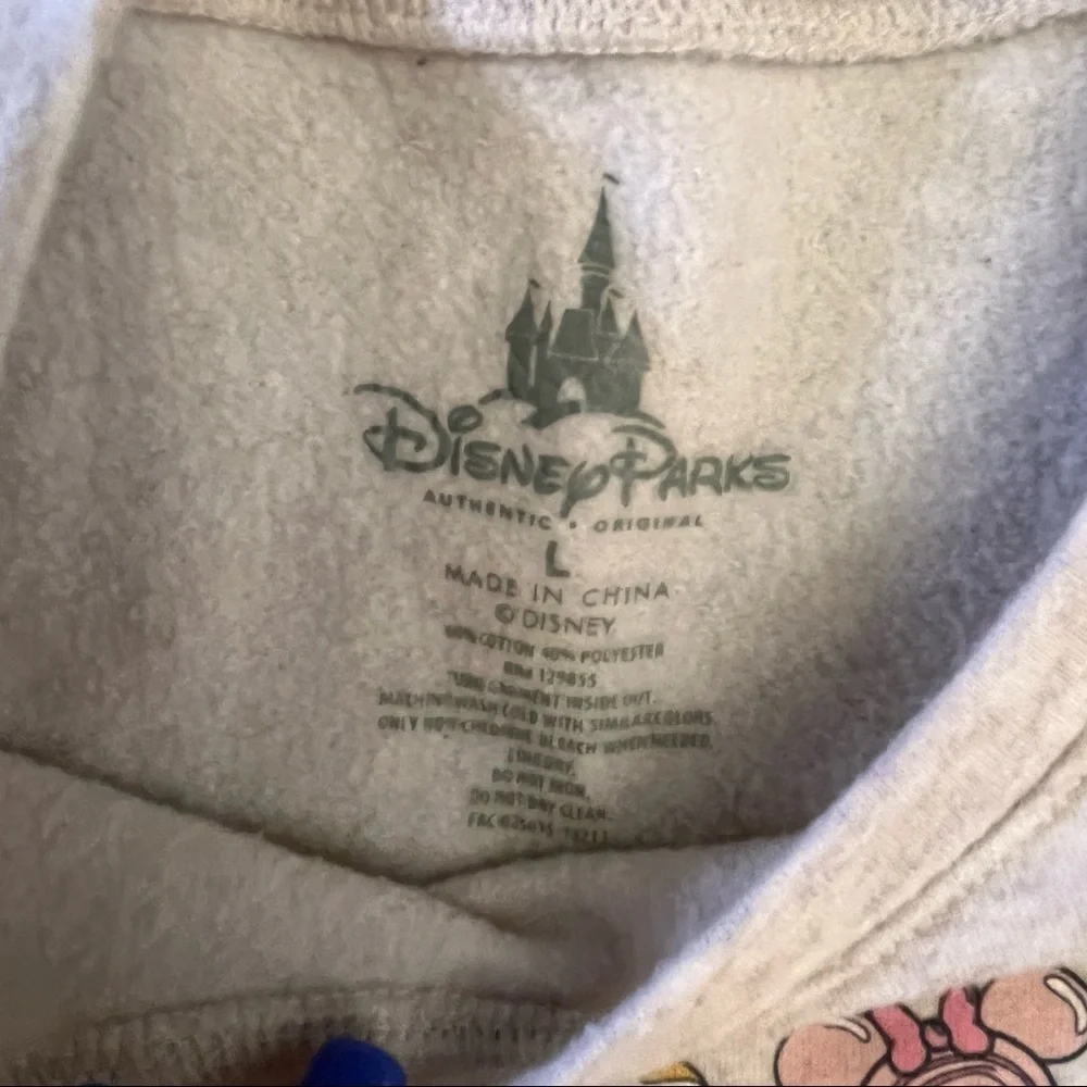 Disney parks snack dress girls Sz large #disneylife ruffle oatmeal color - Picture 3 of 6